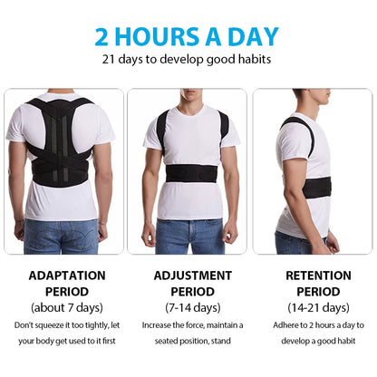 ErgoLift® Adjustable Back Brace Posture Corrector