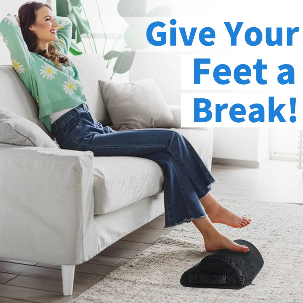 ErgoLift™ Memory Foam Under-Desk Footrest