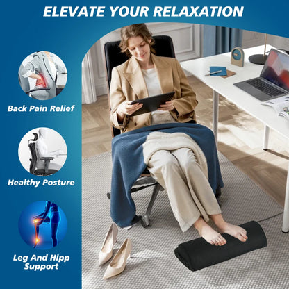 ErgoLift™ Memory Foam Under-Desk Footrest