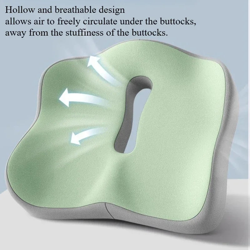 ErgoLift® Memory Foam Seat Cushion & Lumbar Support