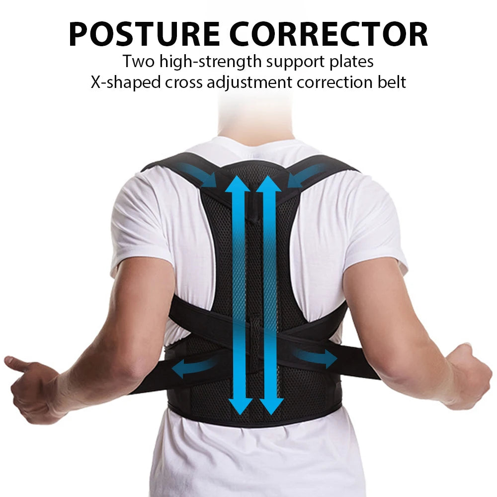ErgoLift® Adjustable Back Brace Posture Corrector